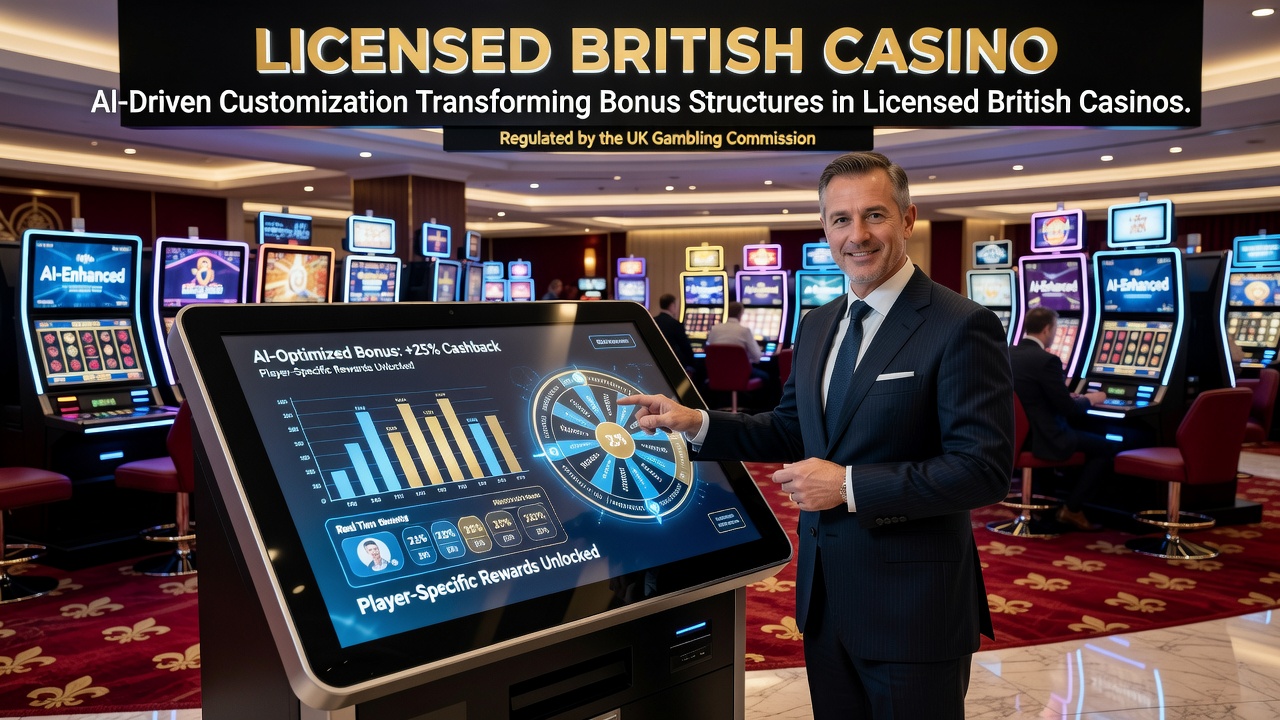 AI systems analyzing player data to customize casino bonus offers in real time