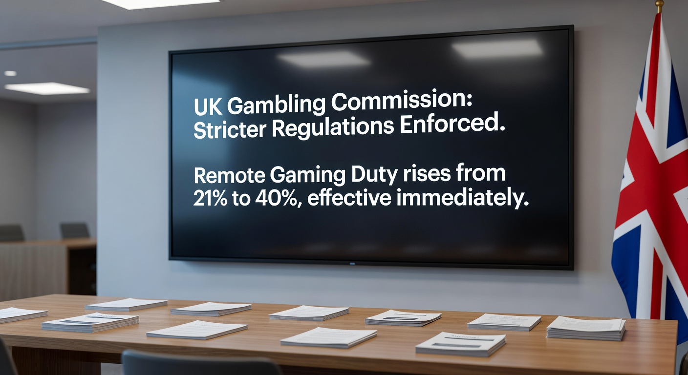 Graph showing rising compliance costs versus revenue for small UK casino operators, highlighting the financial squeeze