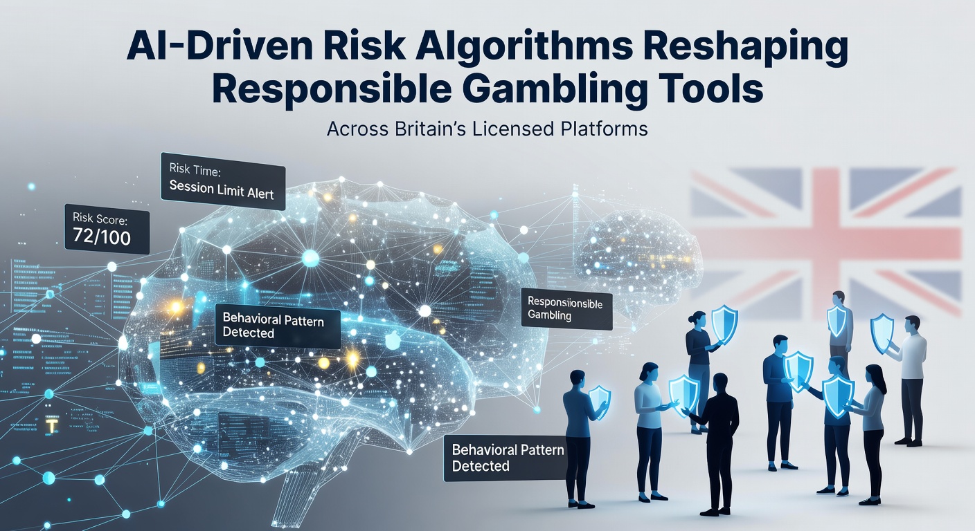 AI algorithms analyzing gambling behavior data on digital interfaces