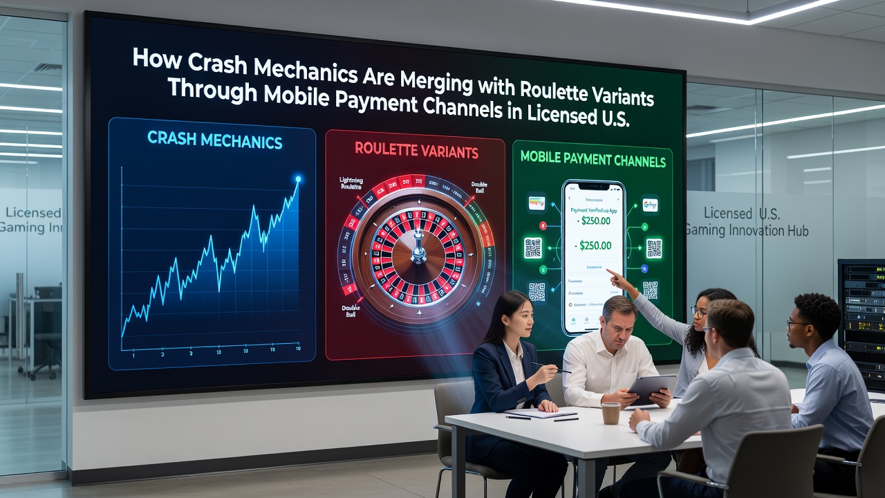 Players engaging with crash-roulette hybrids on mobile devices using instant payment options