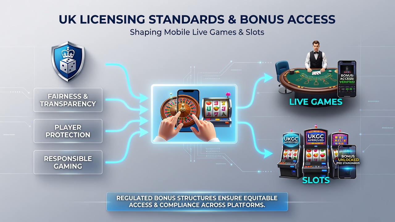 Mobile live dealer table with bonus overlay and wagering progress tracker