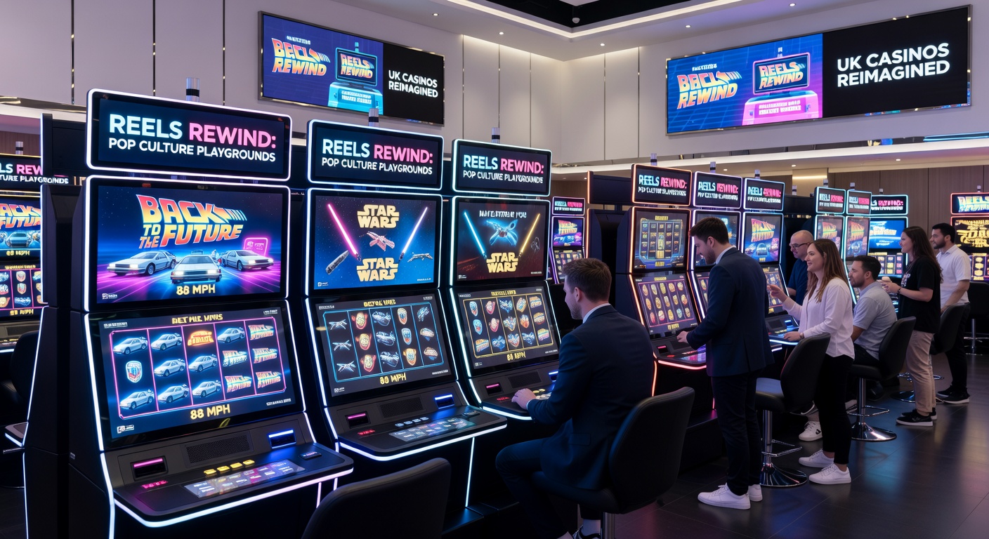 Close-up of a branded slot screen displaying vibrant pop culture graphics from a hit franchise, with bonus features activating amid explosive animations and high-stakes rewards.